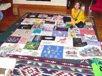 by Too Cool T-shirt Quilts